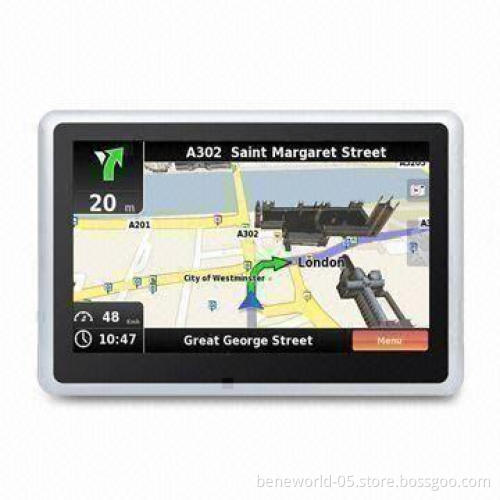 5-inch GPS Navigation System with GSM Function, External TF Card to 32GB, Supports GSM Calling